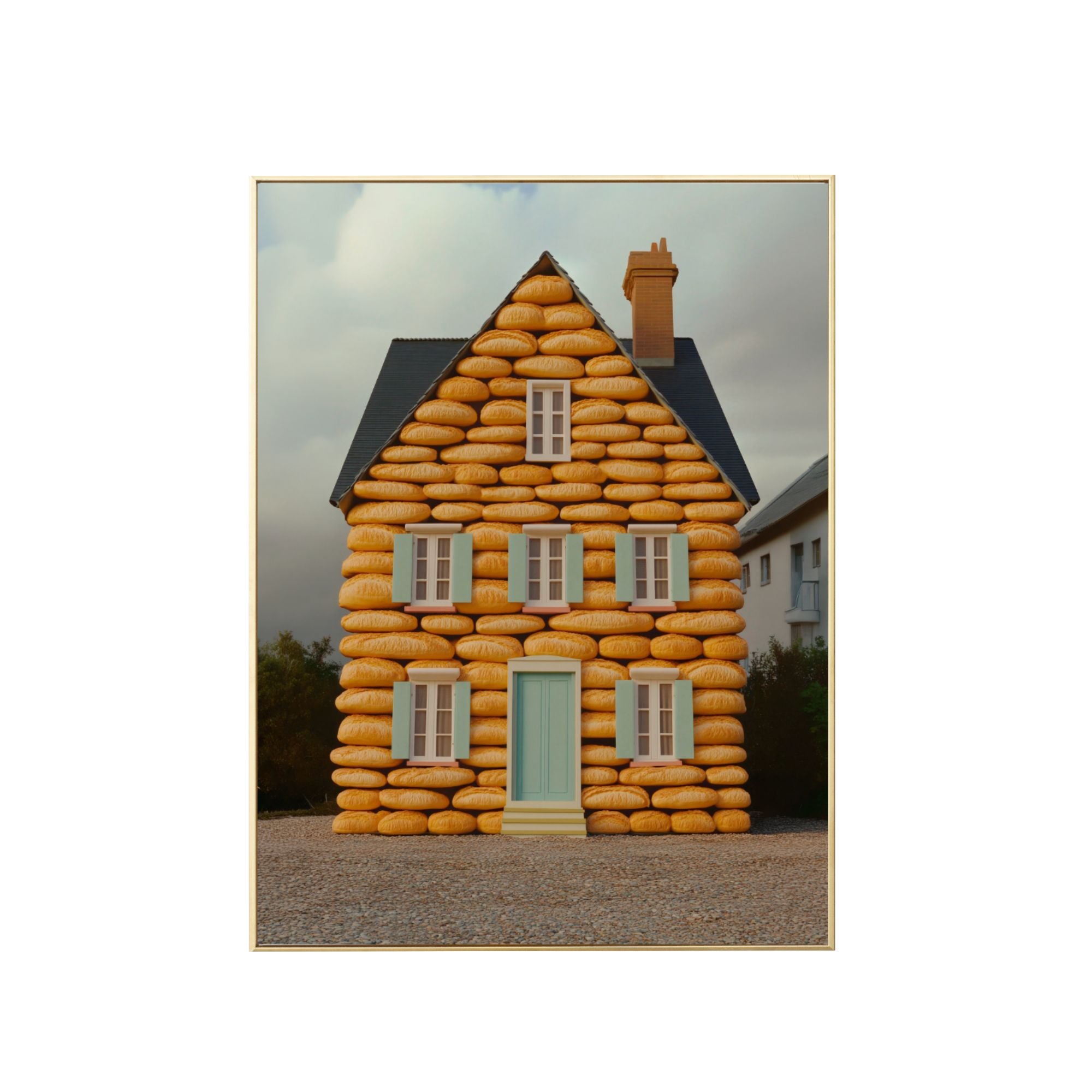 Good Morning Print Bread House