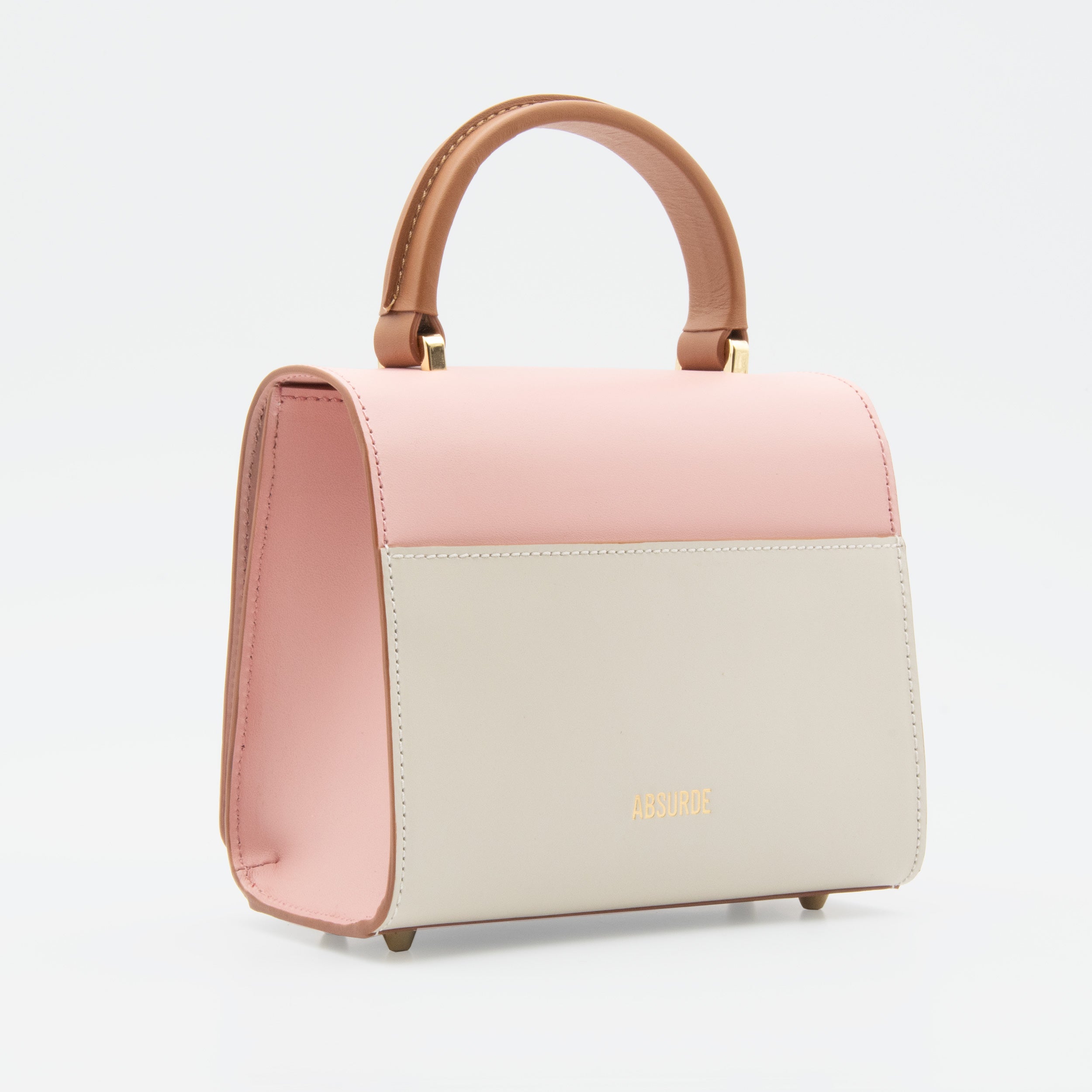 ONE WAY Pink small leather shoulder bag LIMITED EDITION