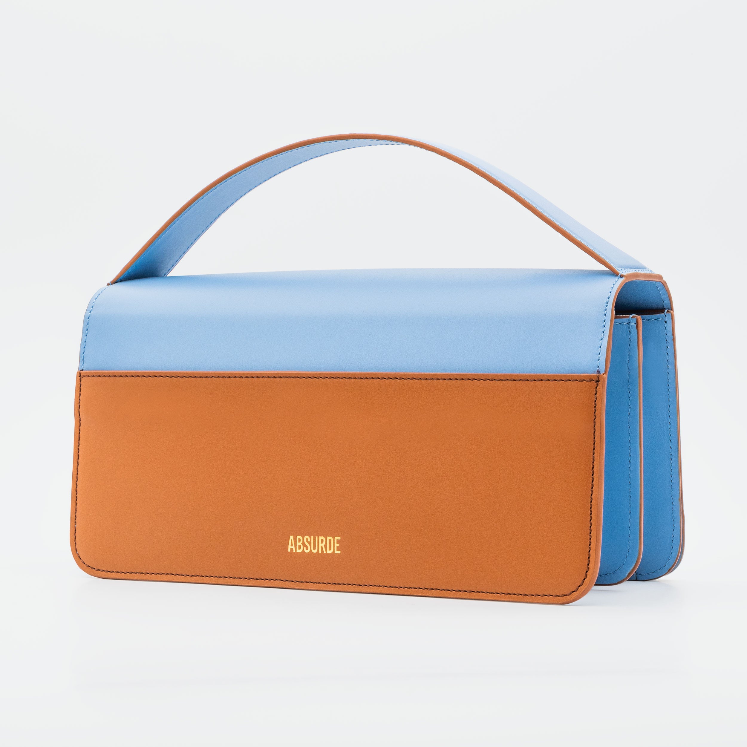 SPEED LIMIT Medium Bag in Blue Leather