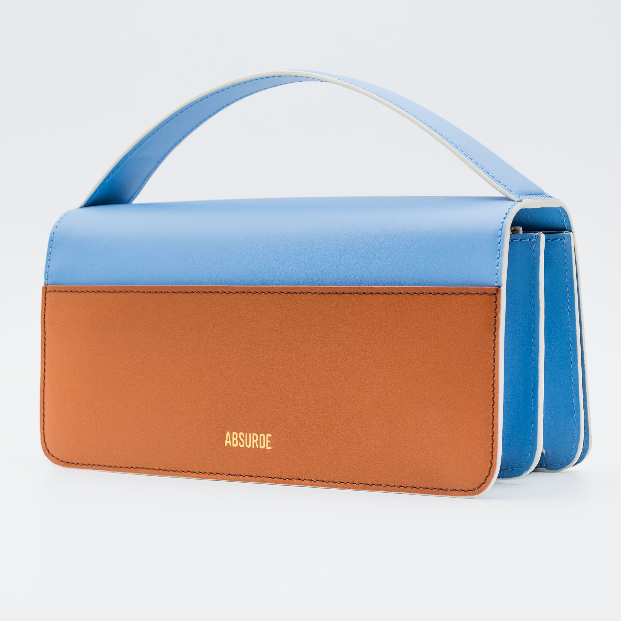 SPEED LIMIT Medium Bag in Blue Leather
