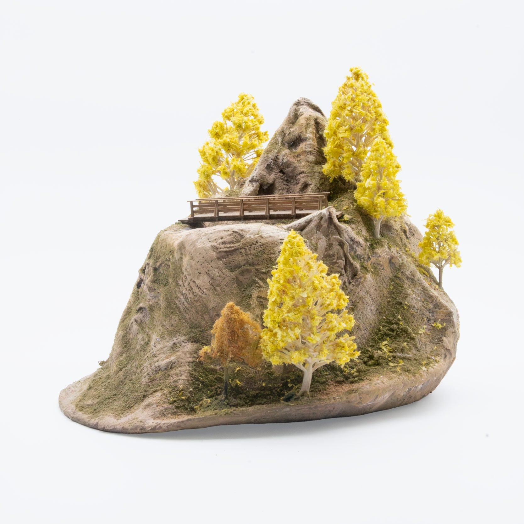 Yellow Trees Landscape hat