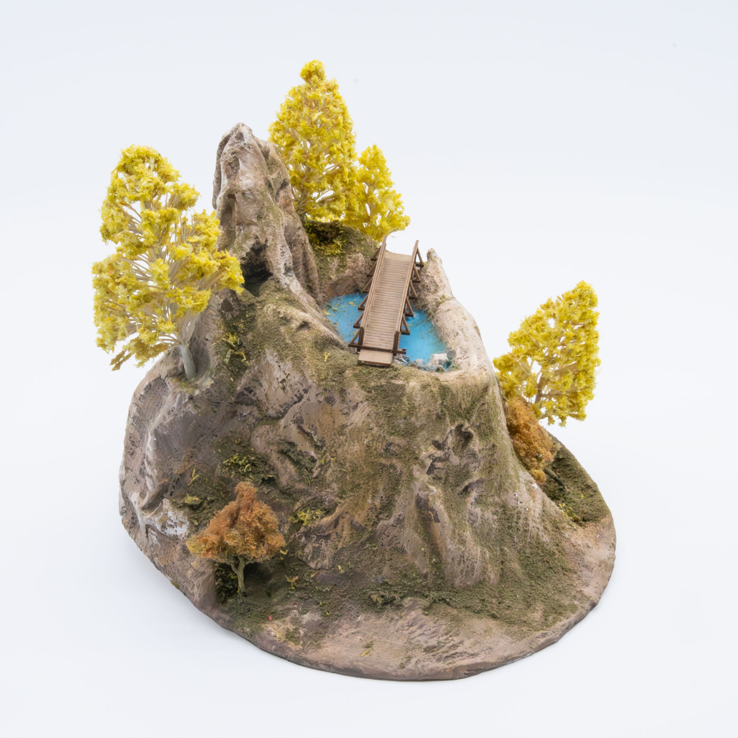 Yellow Trees Landscape hat