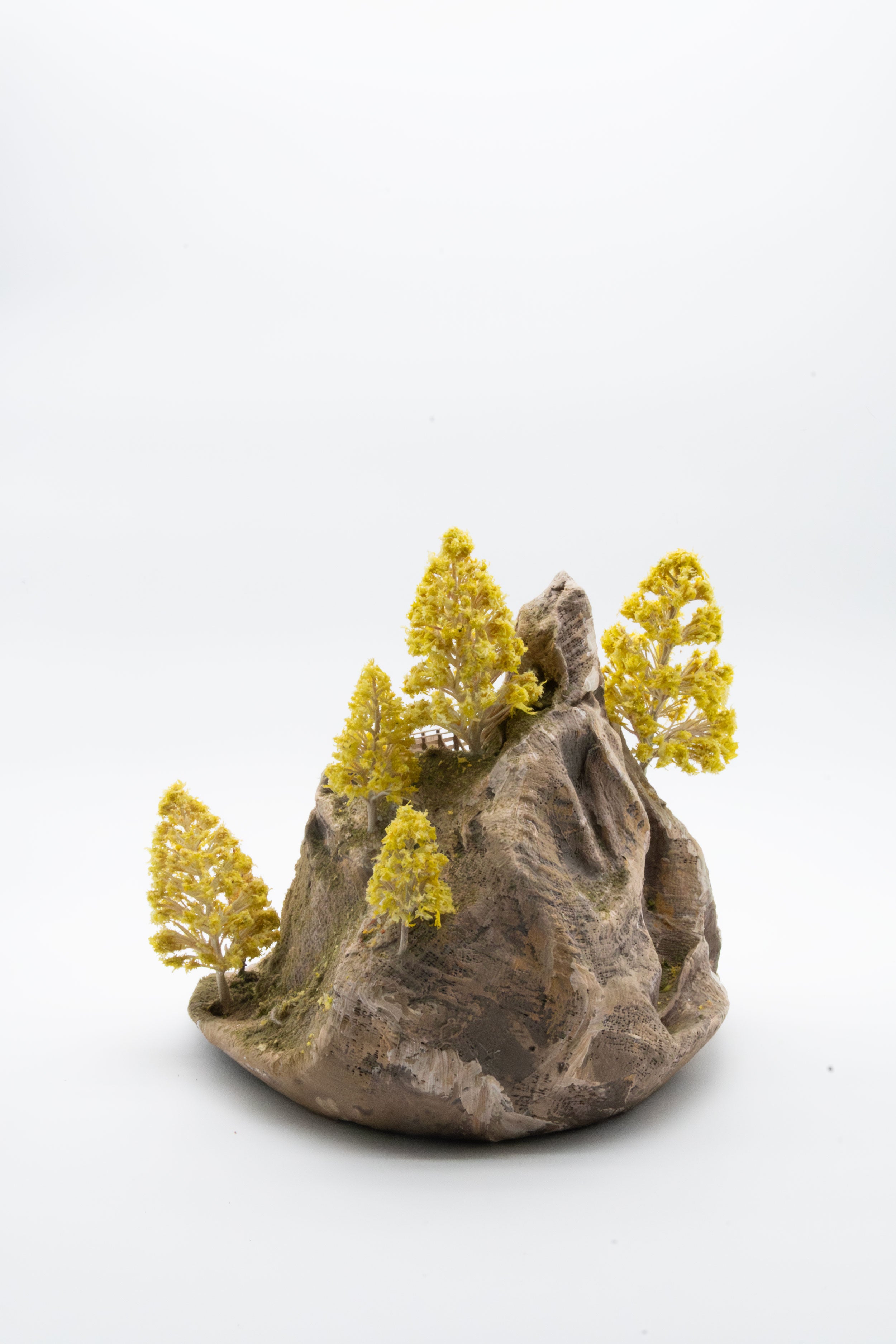 Yellow Trees Landscape hat