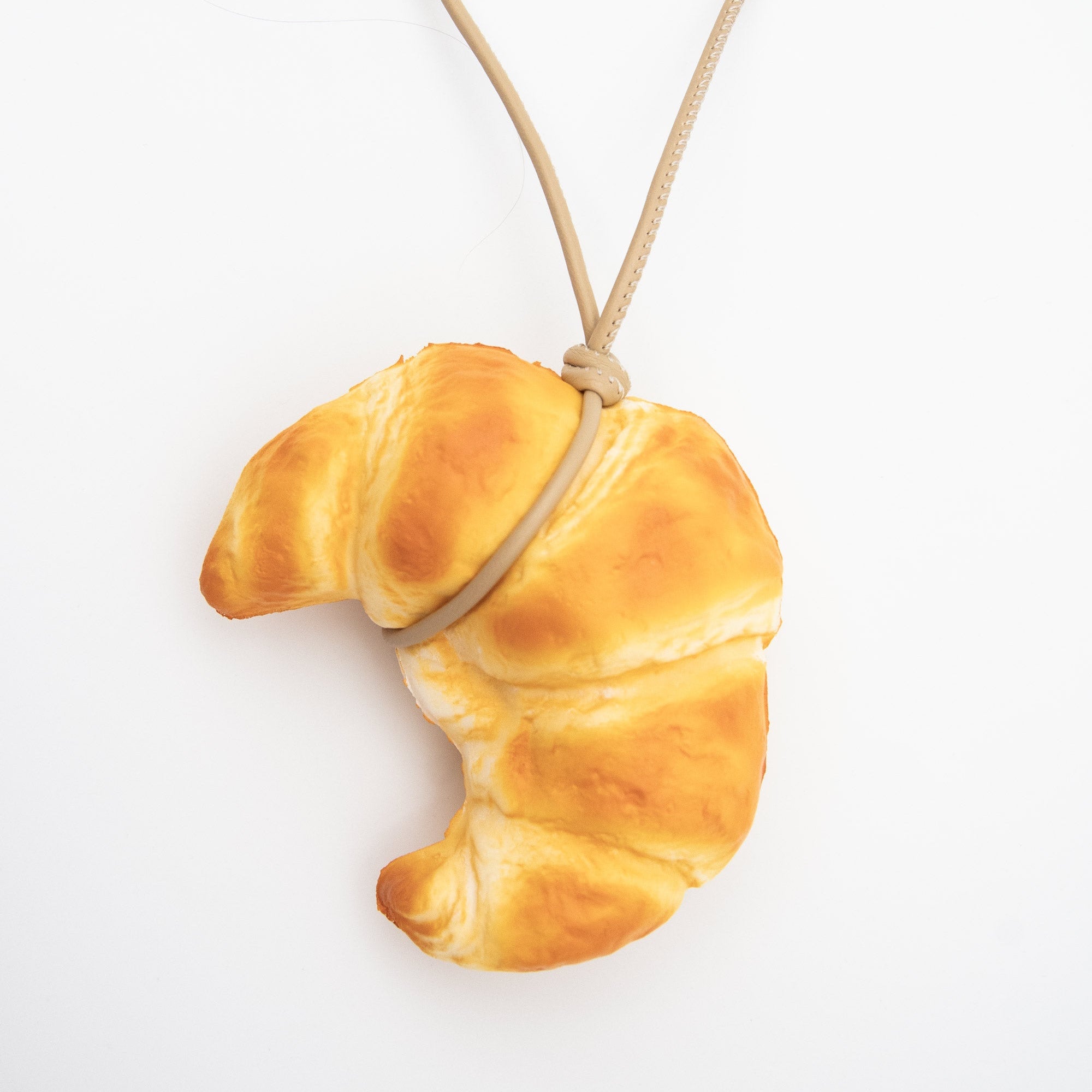 Croissant Bag Charm