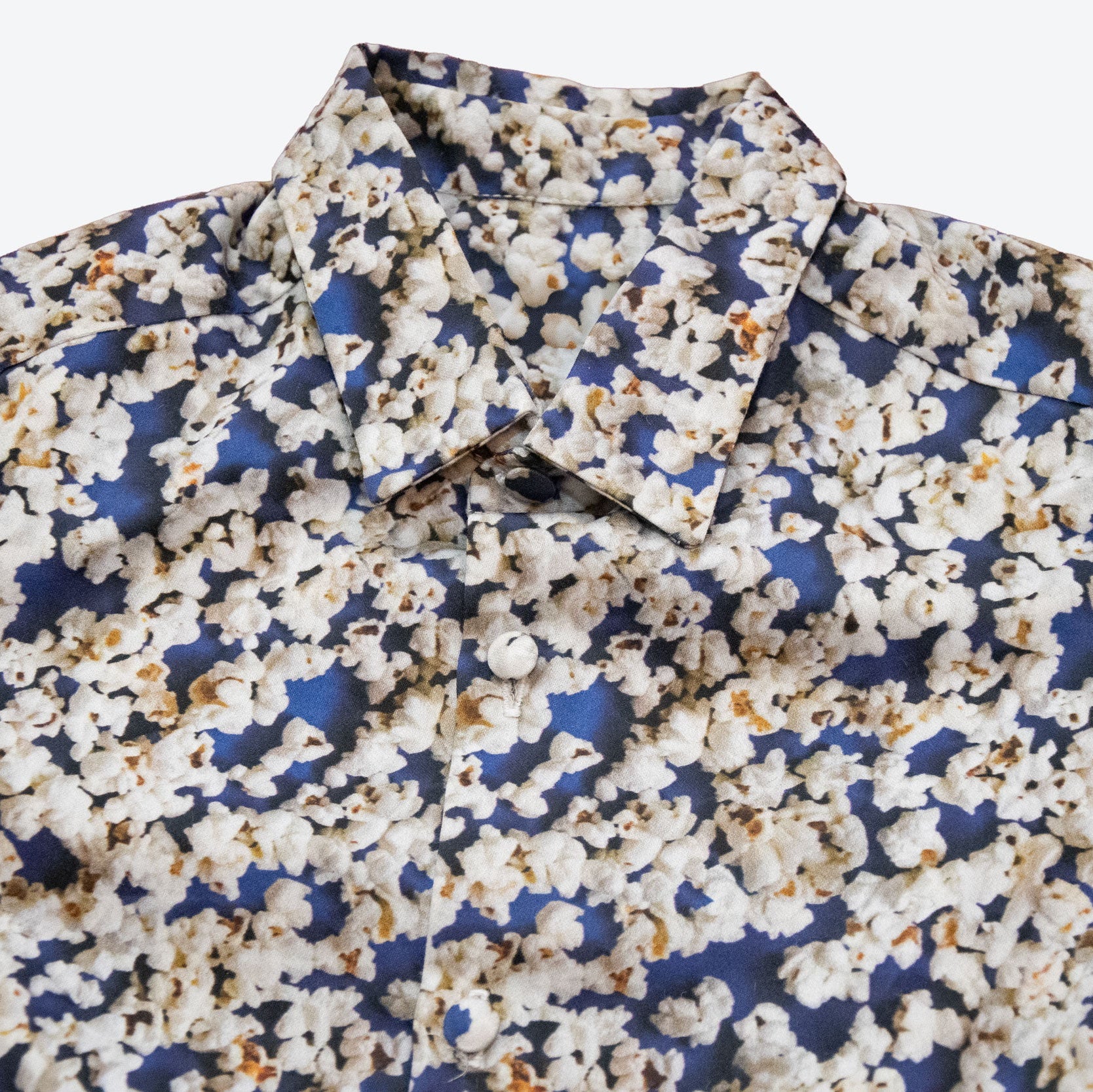 Kid Popcorn Navy Shirt