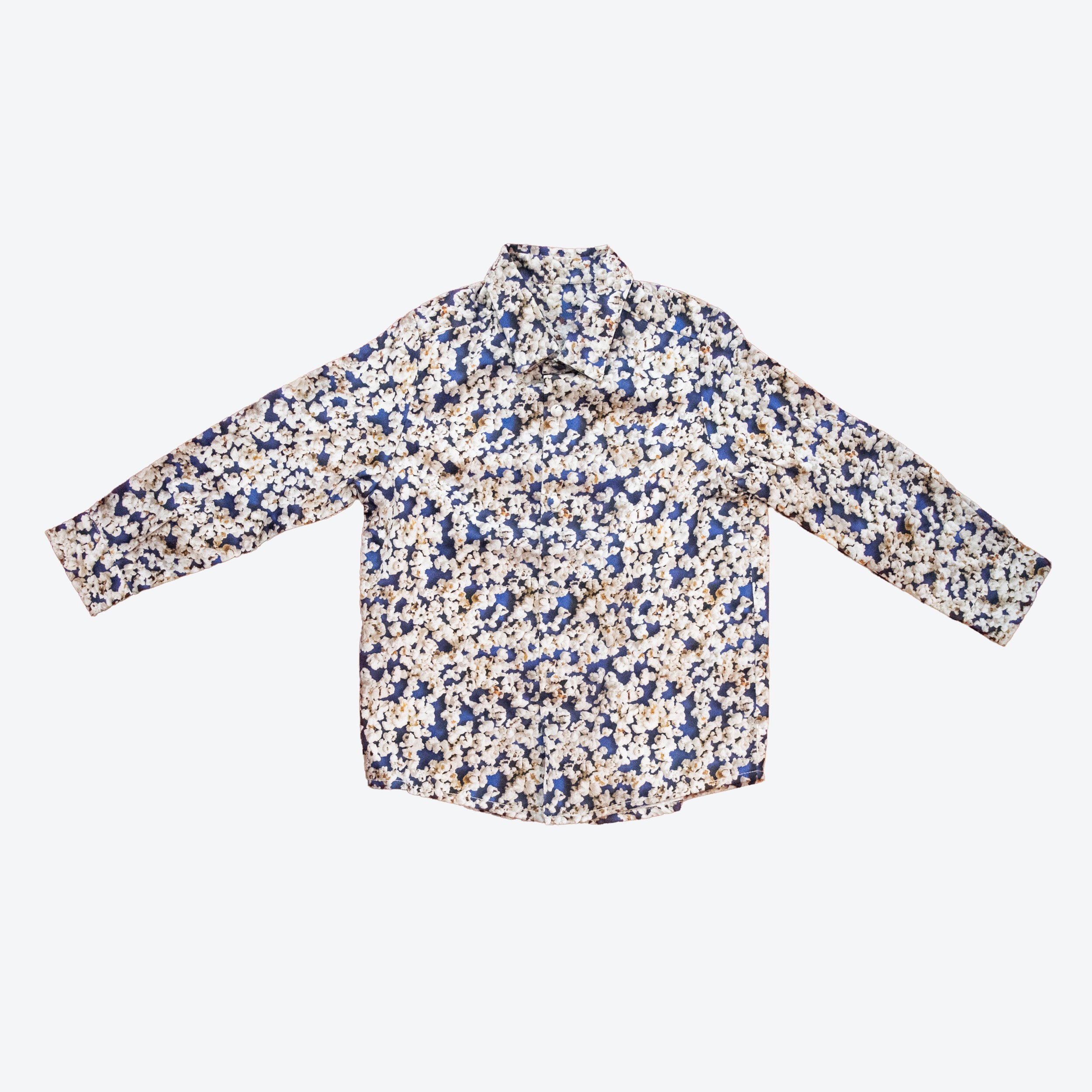 Kid Popcorn Navy Shirt