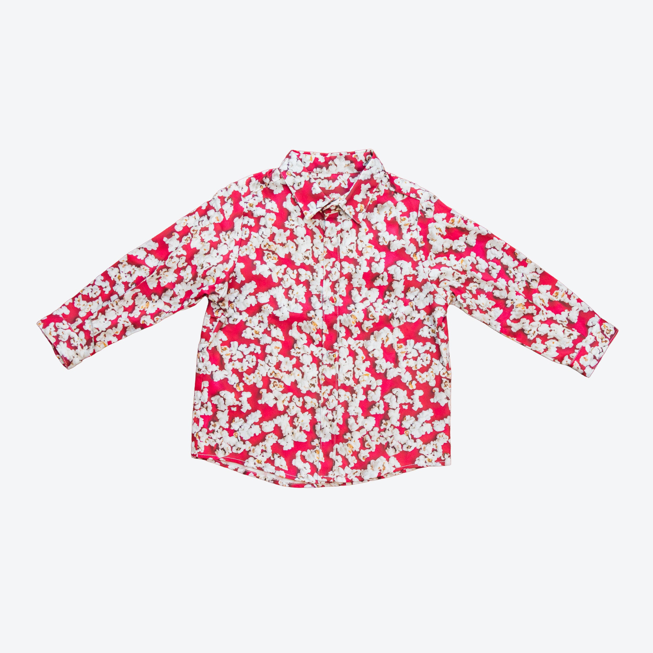 Kid Popcorn Red Shirt