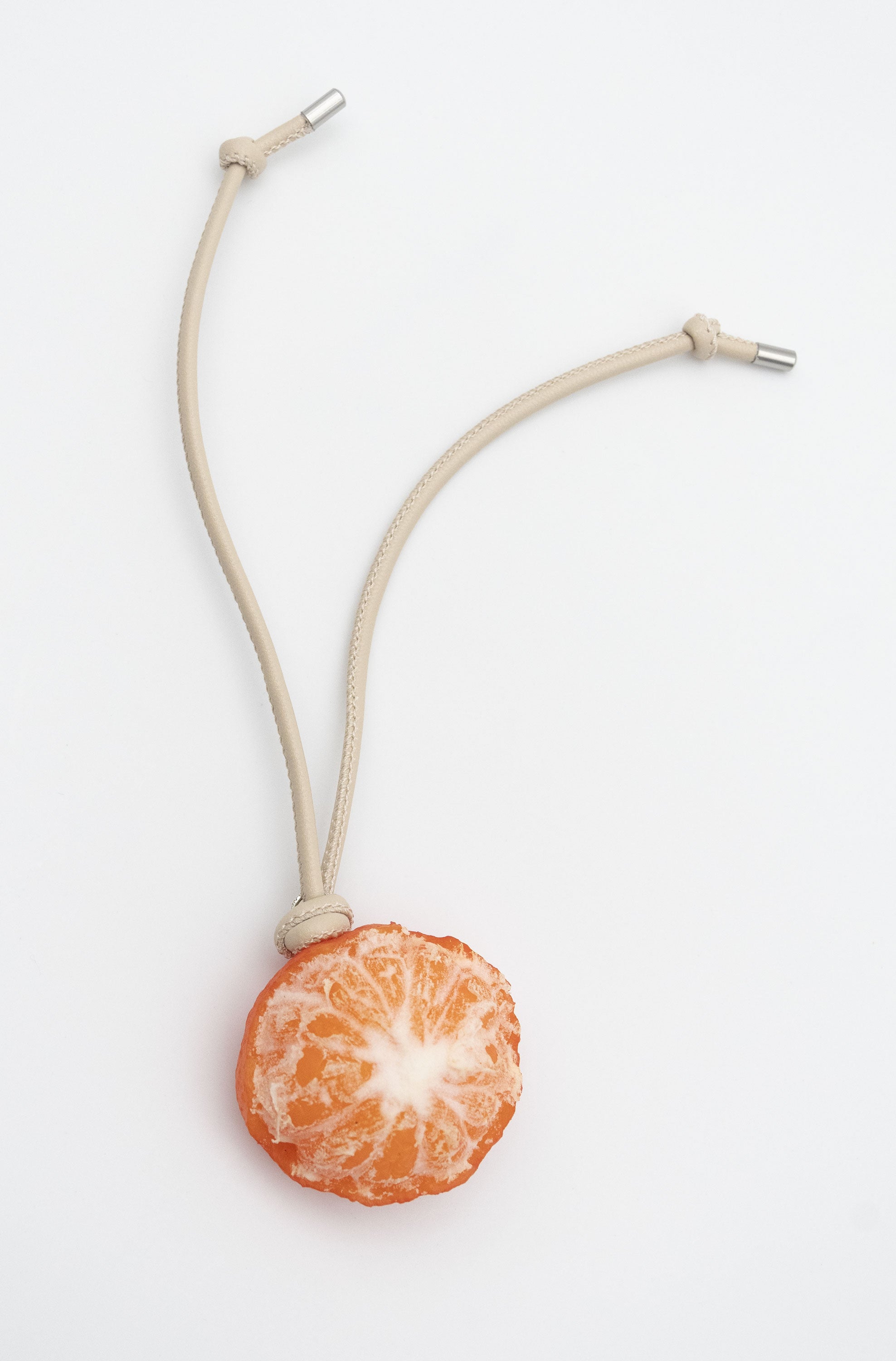 Tangerine Bag Charm