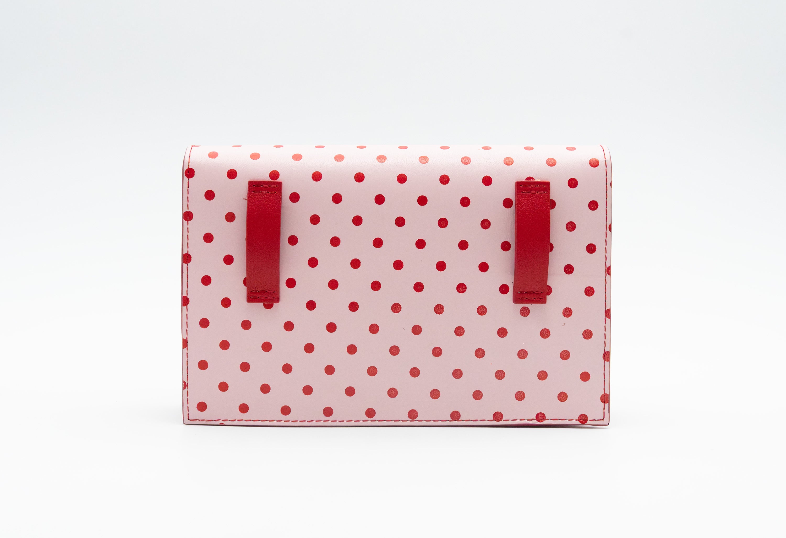Pink with red dots Building Bag