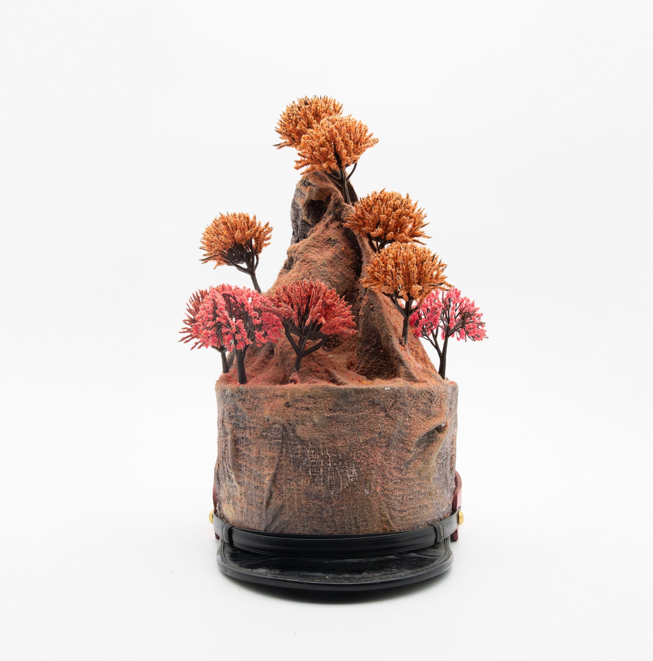 Pink Trees Landscape hat