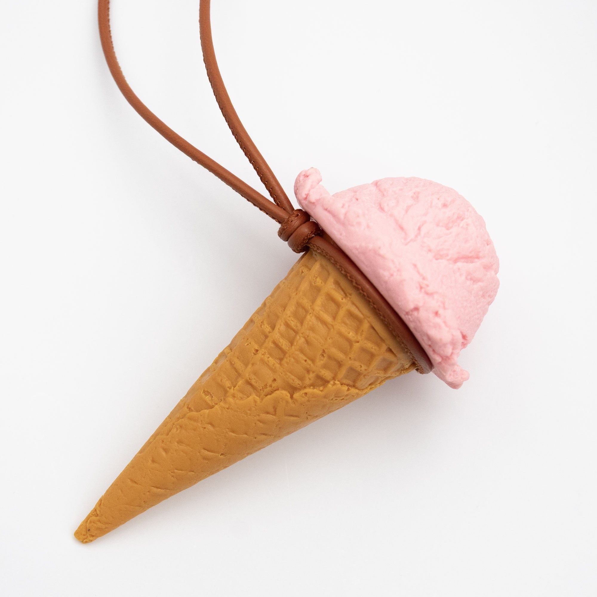 Strawberry Ice Cream Bag Charm