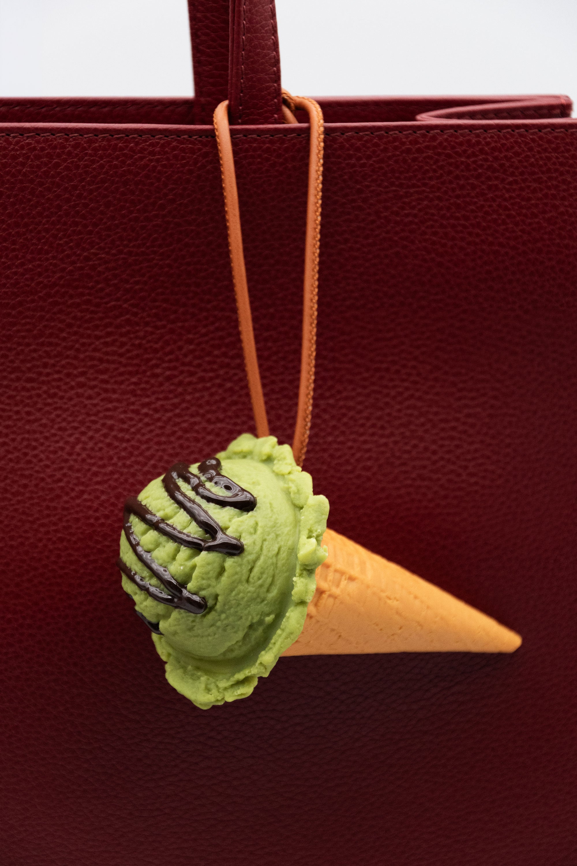 Pistachio Ice Cream Bag Charm