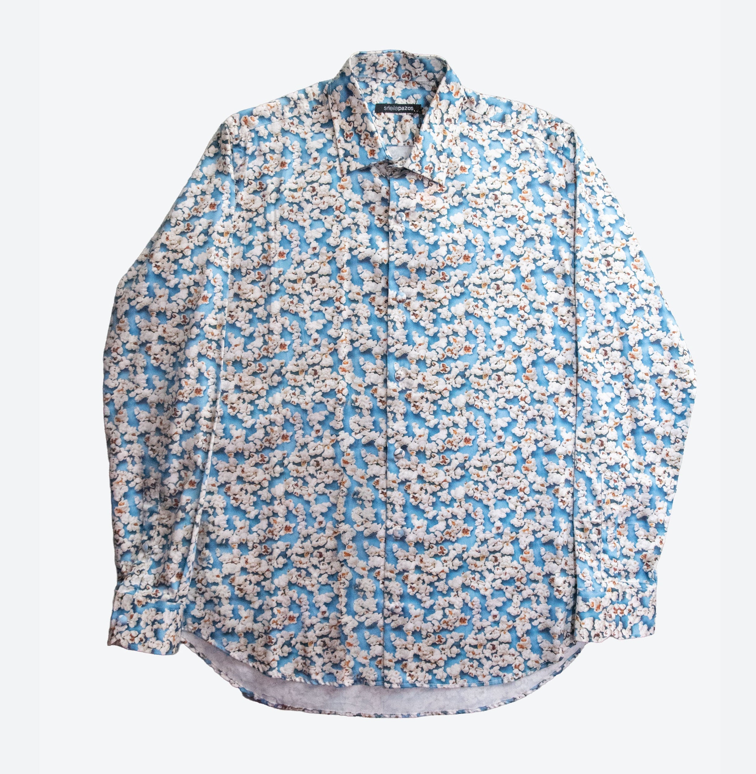 Popcorn Light Blue Shirt