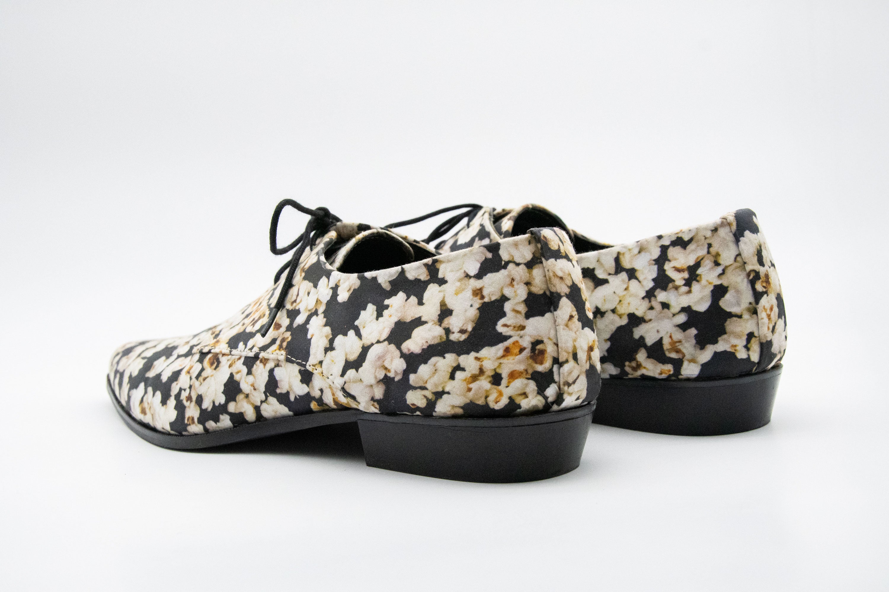 Popcorn Men Black Shoes