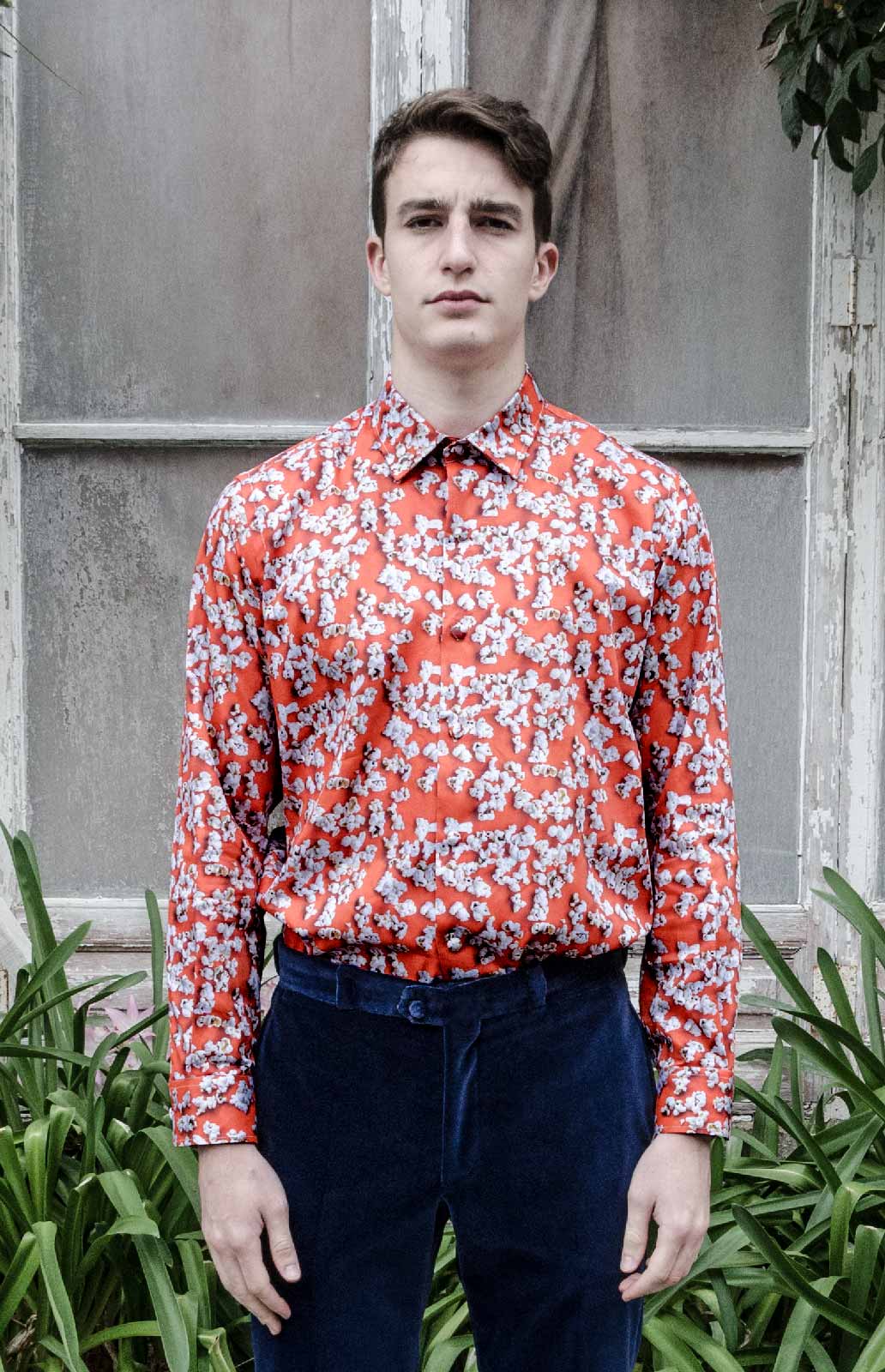 Popcorn Orange Shirt